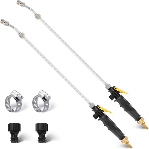 Saillong 29-inch stainless steel adjustable sprayer wand 2-pack